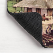 Tapis De Souris Village du Congo (Coin)
