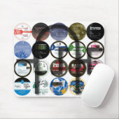 Tapis De Souris Ville 20ème Mousepad de spatule (Avec souris)