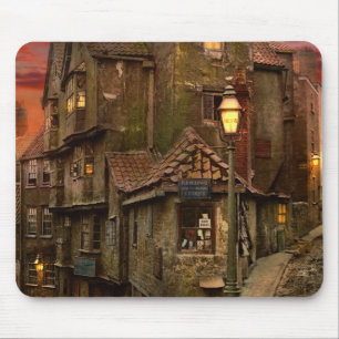 Tapis De Souris Ville - Bristol, Angleterre - Une rue abrupte, abr