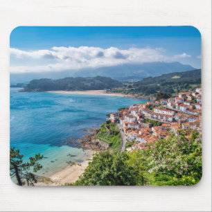 Tapis De Souris Ville, Côte, Mer