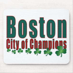 Tapis De Souris Ville de Boston des champions