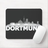 Tapis De Souris Ville de Dortmund Skyline (Avec souris)