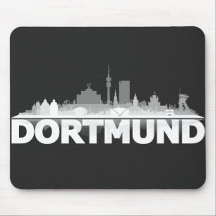 Tapis De Souris Ville de Dortmund Skyline
