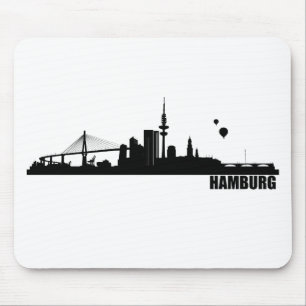 Tapis De Souris Ville de Hambourg