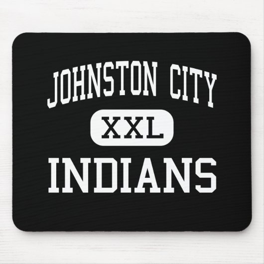 Tapis De Souris Ville de Johnston - Indiens - haute - ville de (Devant)