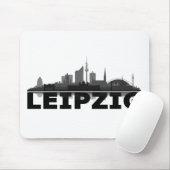 Tapis De Souris Ville de Leipzig Skyline Mousepad (Avec souris)