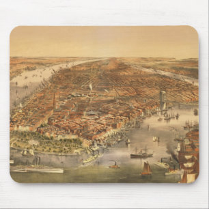 Tapis De Souris Ville de New-York, 18