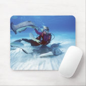 Tapis De Souris Ville de Stingray, Grand Cayman, îles Caïmans, (Avec souris)