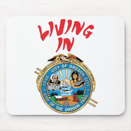 Tapis De Souris Ville d'Oregon (Devant)