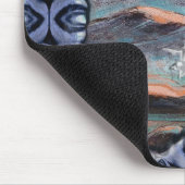 Tapis De Souris Ville lumière future (Coin)