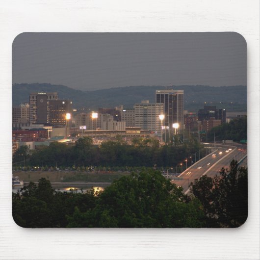 Tapis De Souris Ville Mousepad de Chattanooga (Devant)