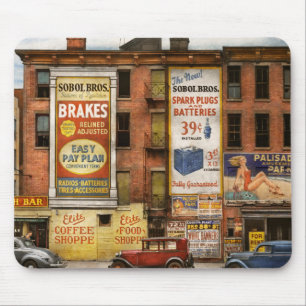 Tapis De Souris Ville - New York NY - Bar à lunch élitiste 1938