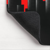 Tapis De Souris ville rouge (Coin)