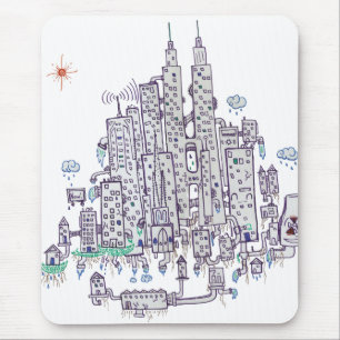 Tapis De Souris ville sans ahill