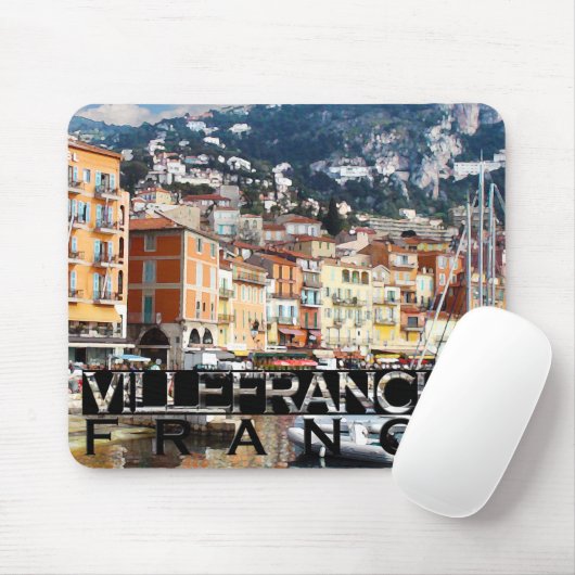 Tapis De Souris Villefranche-sur-Mer (Avec souris)