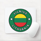 Tapis De Souris Vilnius Lituanie (Avec souris)
