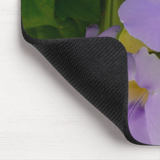 Tapis De Souris Vin à fleurs Ciel Tropical Violet Floral (Coin)