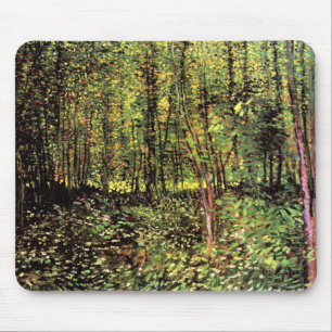 Tapis De Souris Vincent Van Gogh - Arbres et sous-bois Beaux-Arts
