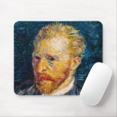 Tapis De Souris Vincent Van Gogh - Autoportrait (Avec souris)