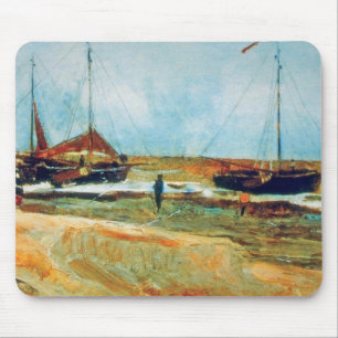 Tapis De Souris Vincent Van Gogh - Beach at Scheveningen Fine Art