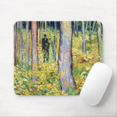 Tapis De Souris Vincent van Gogh - broussaille avec deux figures (Avec souris)