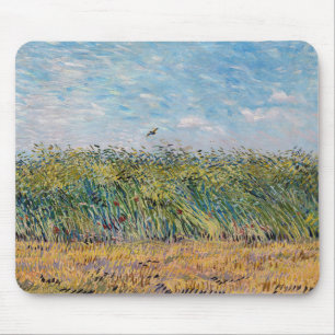 Tapis De Souris Vincent van Gogh - Champ de blé avec une alouette