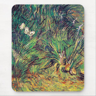 Tapis De Souris Vincent Van Gogh - Deux papillons blancs Beaux-Art