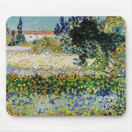 Tapis De Souris Vincent van Gogh - Flower Garden (Devant)