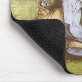 Tapis De Souris Vincent van Gogh - Garçon coupant l'herbe avec la (Coin)