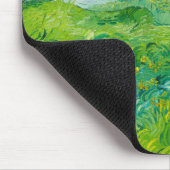 Tapis De Souris Vincent Van Gogh Green Blé Fields Peinture (Coin)