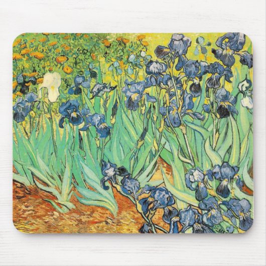Tapis De Souris Vincent Van Gogh - Irises (Devant)