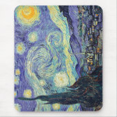 Tapis De Souris Vincent Van Gogh. La nuit étoilée (Devant)