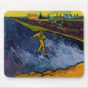 Tapis De Souris Vincent van Gogh - Le Semeur : Banlieue d'Arles