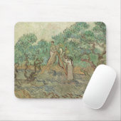 Tapis De Souris Vincent van Gogh | le verger olive (Avec souris)
