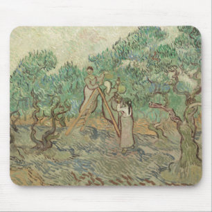 Tapis De Souris Vincent van Gogh   le verger olive
