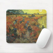 Tapis De Souris Vincent van Gogh - Le vignoble rouge (Avec souris)
