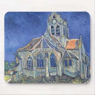 Tapis De Souris Vincent van Gogh L'église d'Auvers-sur-Oise