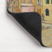 Tapis De Souris Vincent van Gogh - Maison Jaune / Rue (Coin)