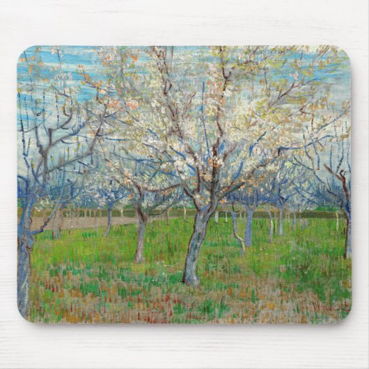 Tapis De Souris Vincent van Gogh - Orchard rose (Devant)