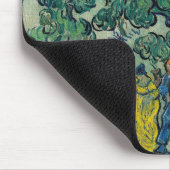 Tapis De Souris Vincent van Gogh - Paysage Lune avec couple (Coin)