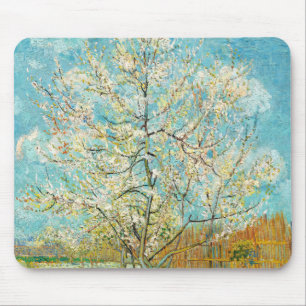 Tapis De Souris Vincent van Gogh - Pêcher rose en fleurs
