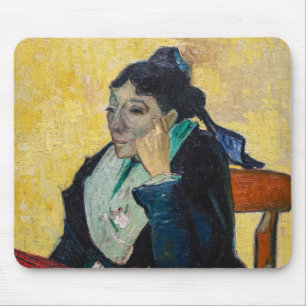 Tapis De Souris Vincent Van Gogh - Portrait de Madame Ginoux