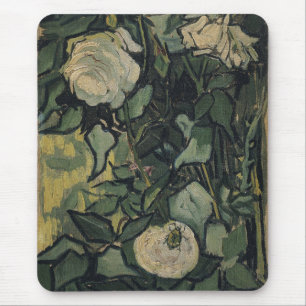 Tapis De Souris Vincent van Gogh - Roses et Scarabée