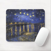 Tapis De Souris Vincent Van Gogh Starry Night Over The Rhone (Avec souris)