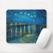 Tapis De Souris Vincent Van Gogh Starry Night Over the Rhone (Avec souris)
