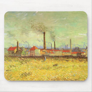 Tapis De Souris Vincent van Gogh - Usines à Asnières