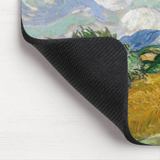 Tapis De Souris Vincent Van Gogh Wheat Field With Cypresses (Coin)