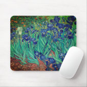 Tapis De Souris Vincent van Gogh's Irises : (Avec souris)