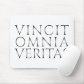 TAPIS DE SOURIS VINCIT OMNIA VERITAS (Avec souris)