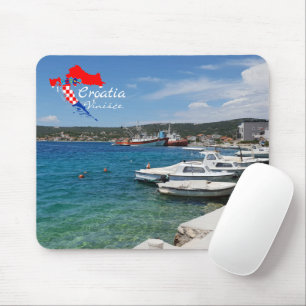 Tapis De Souris Vinišće, Croatie Dalmatie Mer Adriatique